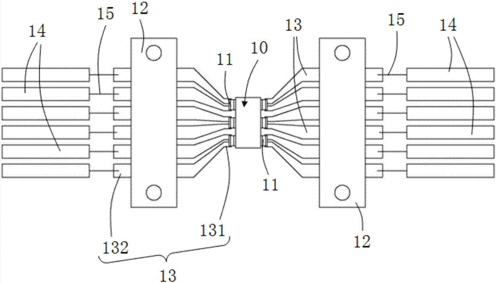 半导体芯片的电性测试固定连接装置的制造方法