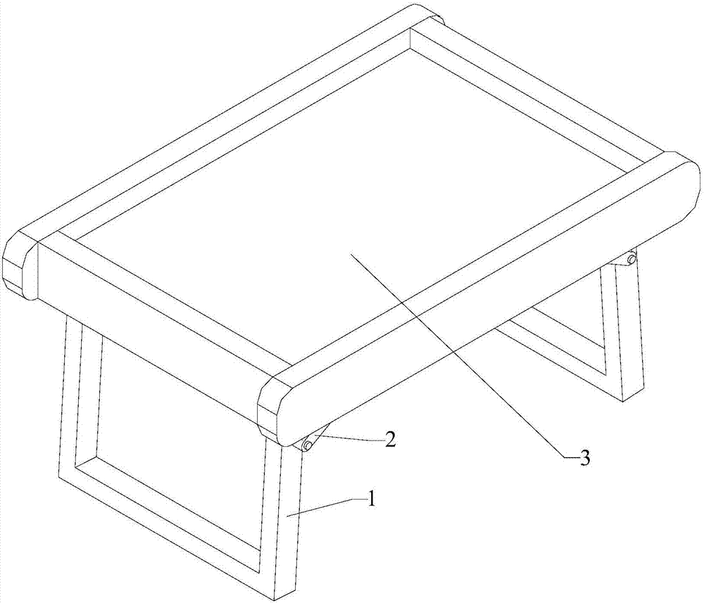 一种折叠桌的制造方法与工艺