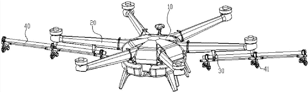 一种可拆式无人机喷杆结构的制造方法与工艺