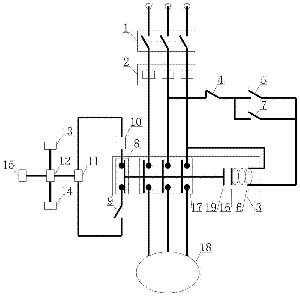 40LDB型钻机绞车断电刹车自动控制装置的制造方法