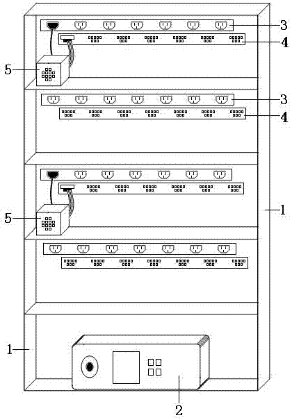 一种电脑电源老化柜的制造方法与工艺
