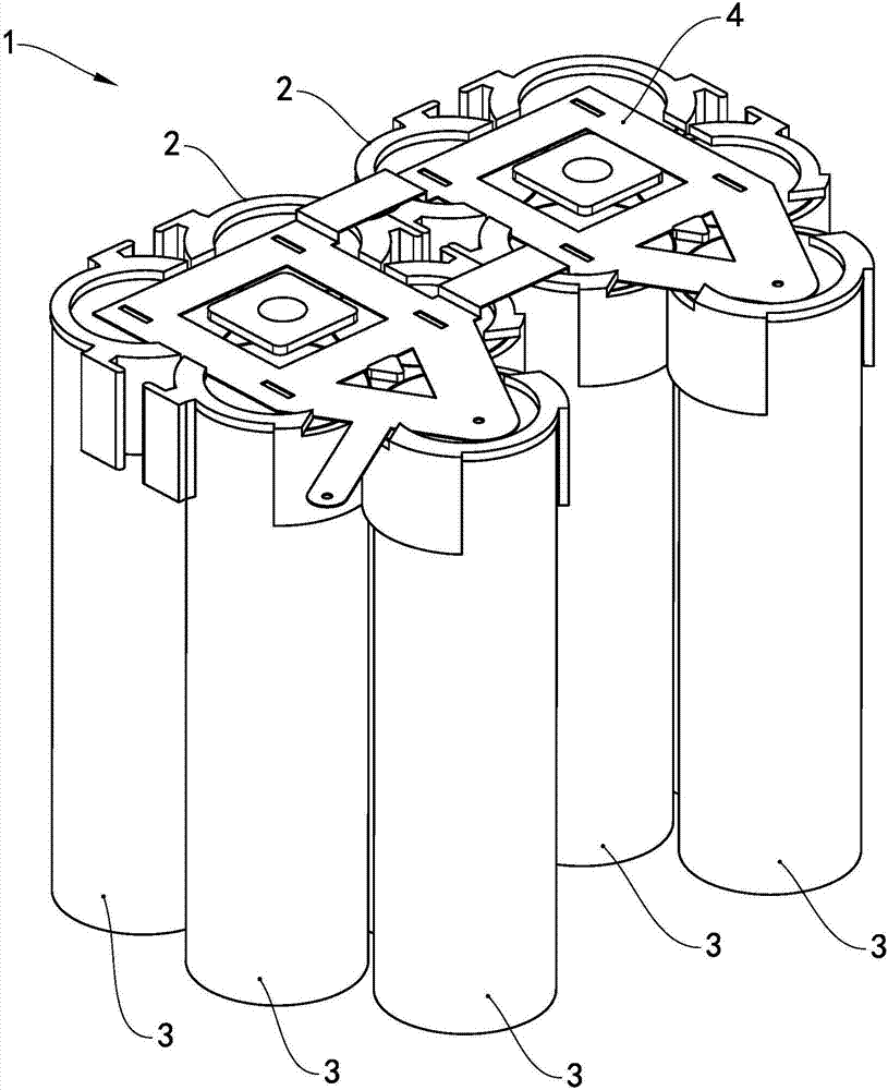 一种电池组连接片及使用该电池组连接片的动力电池组的制造方法与工艺