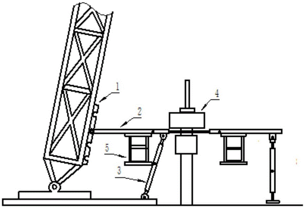 一种修井专用可升降井口操作平台的制造方法与工艺