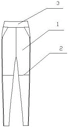 內(nèi)抓毛保暖褲的制造方法與工藝
