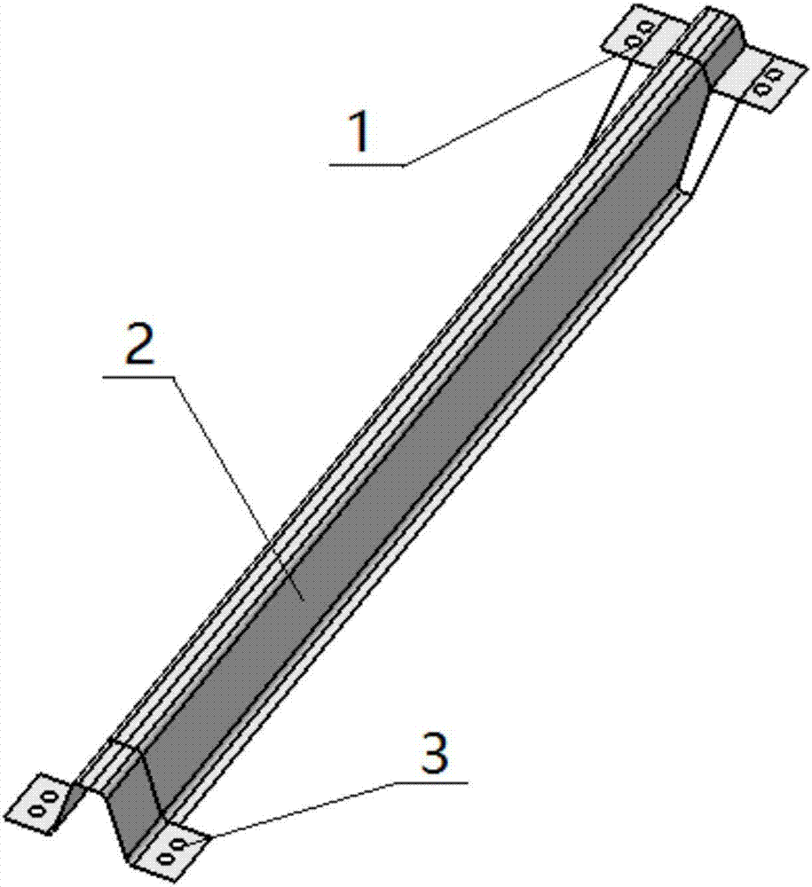 一种碳纤维增强复合材料车门防撞梁的制造方法与工艺
