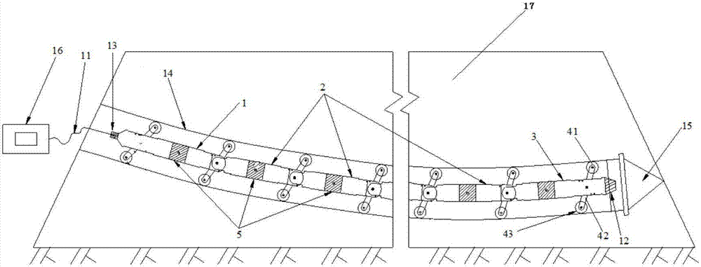 一种串联式的水平型路基沉降测量装置的制造方法