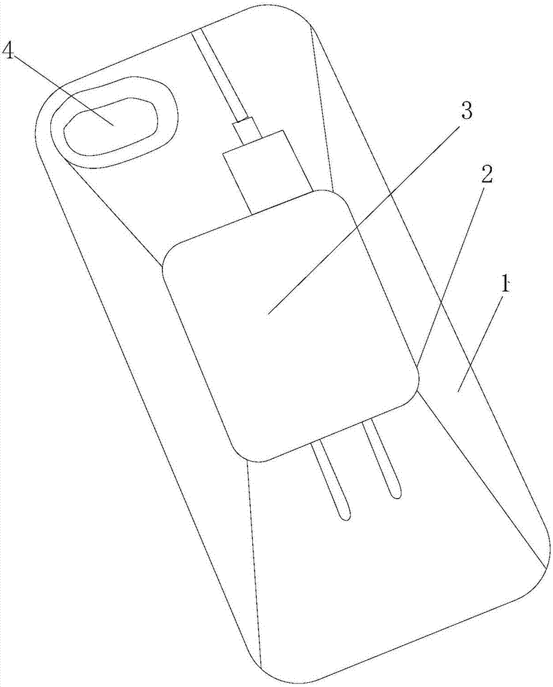 一種帶手機(jī)充電器的手機(jī)保護(hù)殼的制造方法與工藝