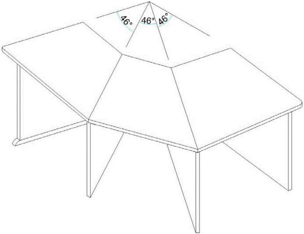 翻轉(zhuǎn)式組合型學(xué)習(xí)桌的制造方法與工藝