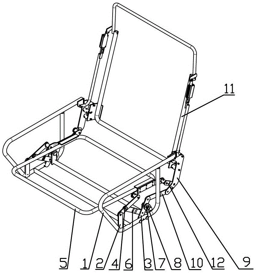 一种零搓背体感的可躺椅框架的制造方法与工艺