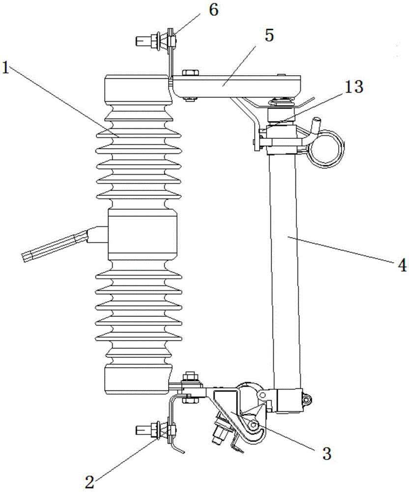 一种具有加速装置的高压跌落式熔断器的制作方法