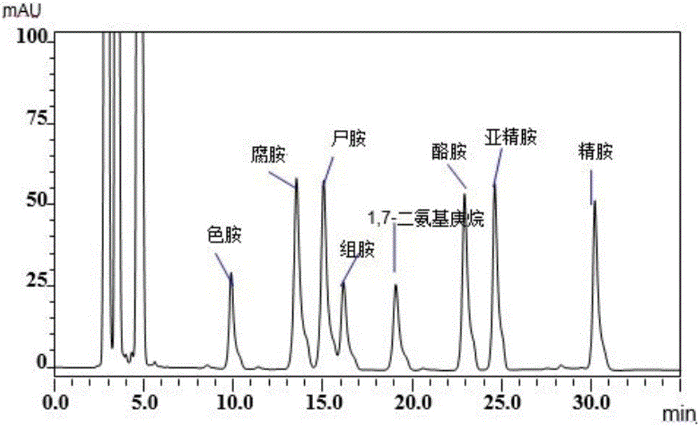 一種魚肉及其制品中生物胺的檢測方法與制造工藝