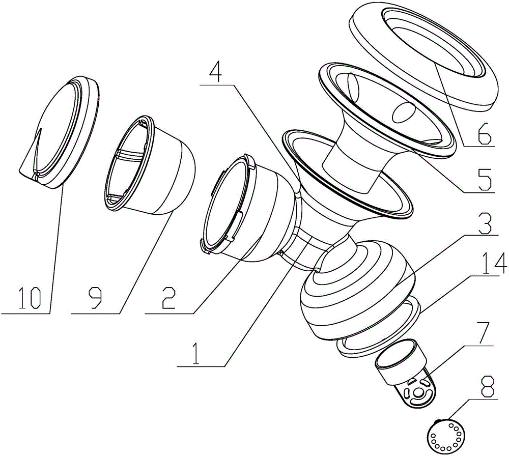 一体化三通吸奶器主体的制造方法与工艺