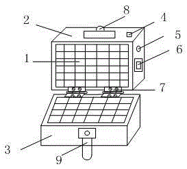一种可携带的太阳能充电箱的制造方法与工艺