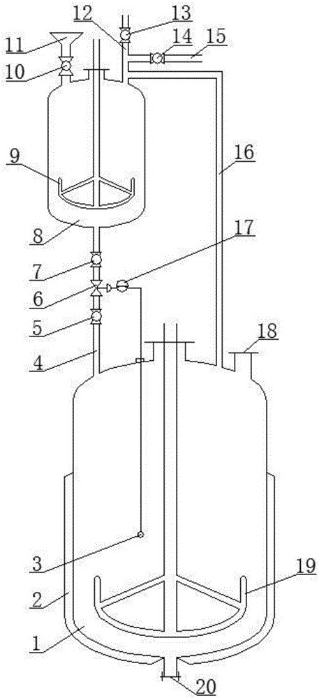 一种氢化钠温控自动投料反应装置的制造方法