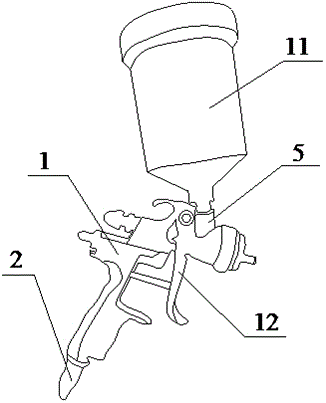 一種噴漆槍的制造方法與工藝