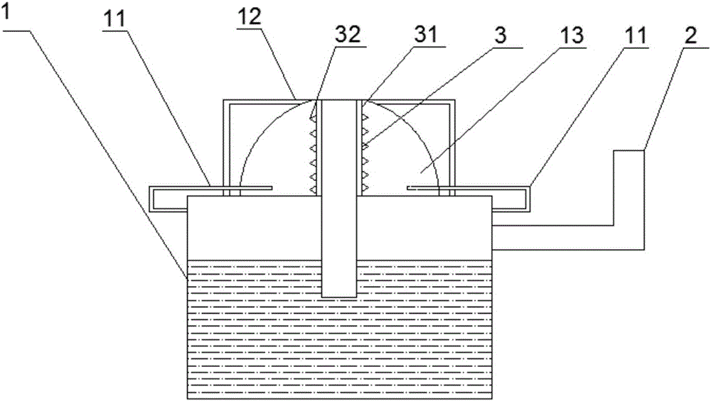 金属低压铸造炉防凝结升料管的制造方法与工艺