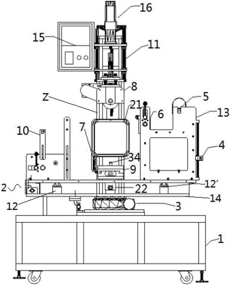 有锥度的数控方形油桶专用热转印机的制造方法与工艺