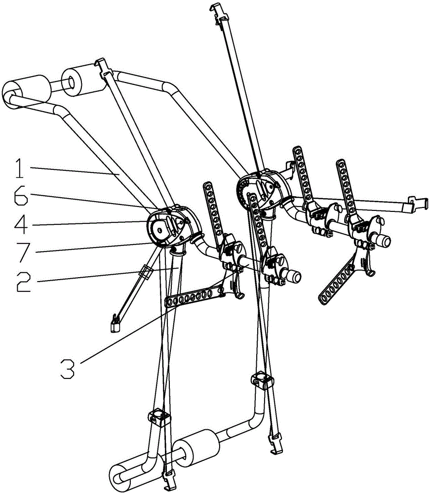一种应用于尾挂自行车架上的支管转动连接装置的制造方法