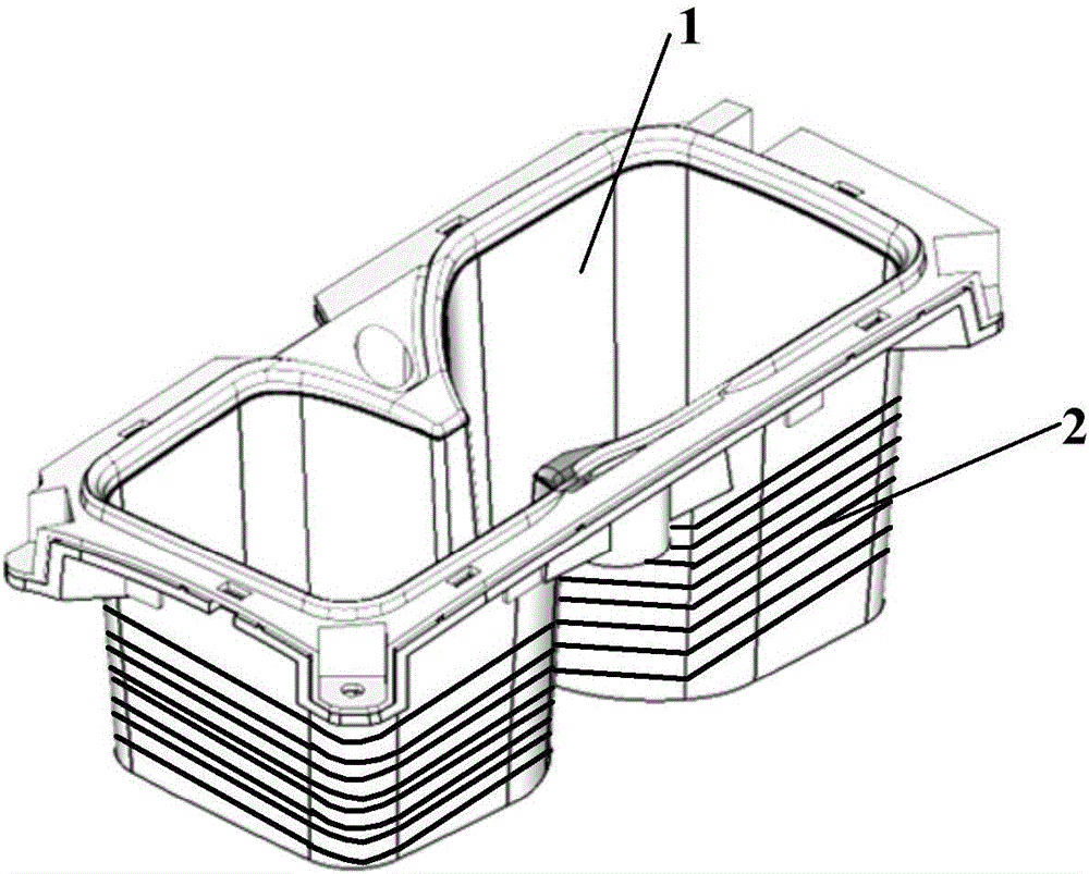 一种车载杯托结构及汽车的制造方法与工艺