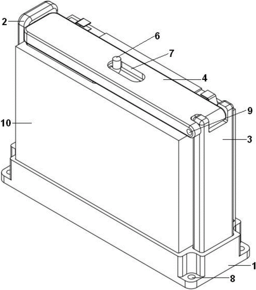 蓄电池固定架的制造方法与工艺