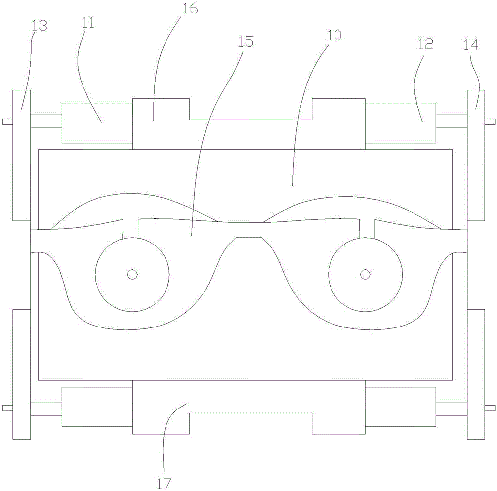 一种用于切割眼镜外框的固定装置的制造方法