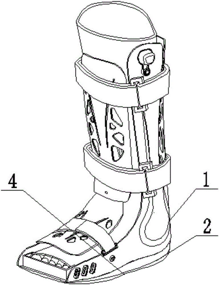 一种医用外固定护具康复靴鞋底的制造方法与工艺
