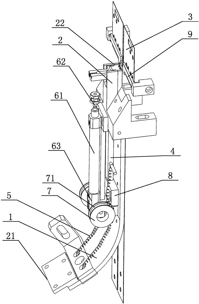 拉链机的拉链头输送装置的制造方法