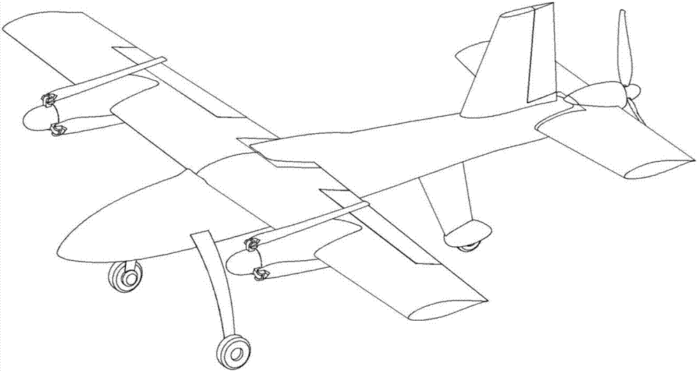 飞行器设计图纸手稿图片
