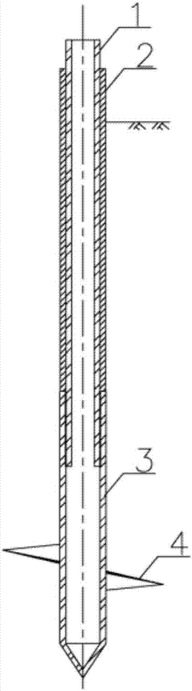 用于冻土地区的带滑动套管的钢管桩光伏支架基础的制造方法与工艺