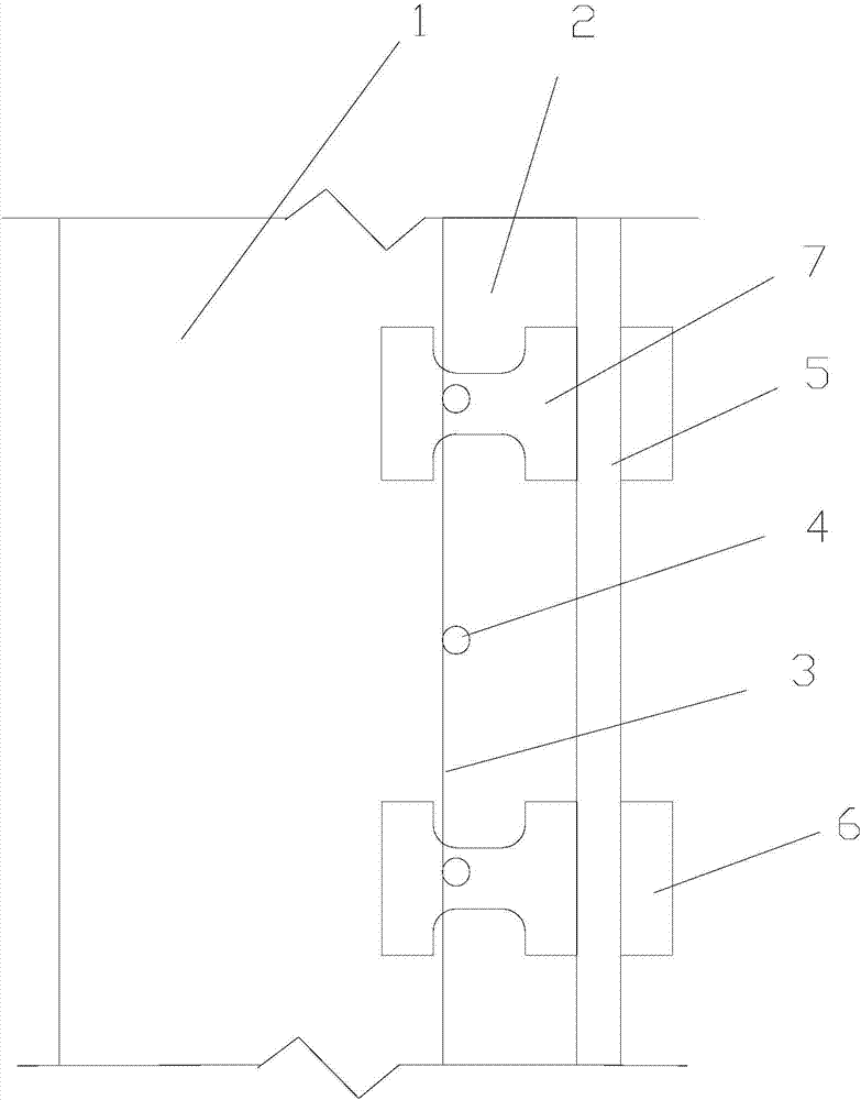 一种竖向结构混凝土养护膜固定结构的制造方法与工艺