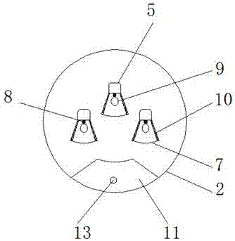 一種移動(dòng)式節(jié)能壁燈的制造方法與工藝