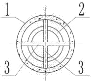 一種循環(huán)流化床旋風(fēng)分離器內(nèi)的非金屬中心筒的制造方法與工藝