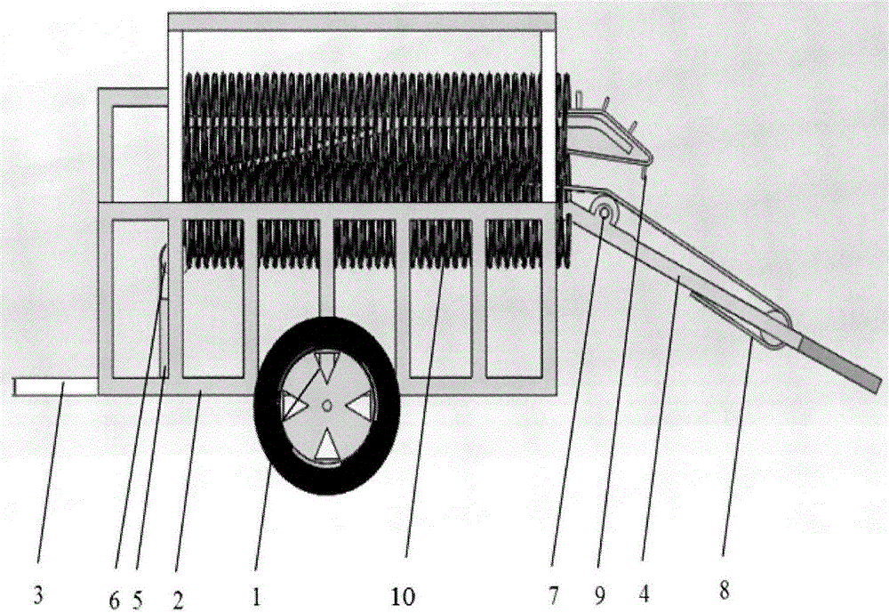 一种自动布放收取丝网小车的制造方法与工艺