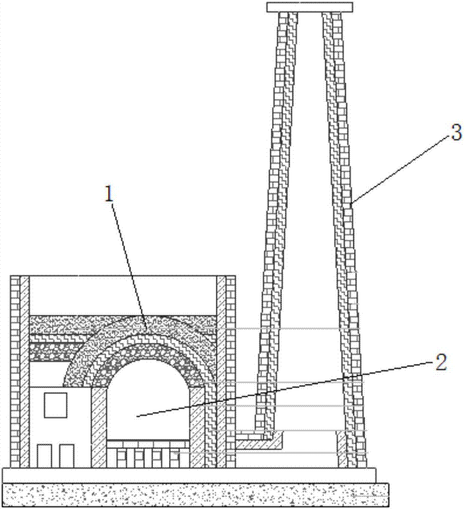现代小柴窑的结构图图片