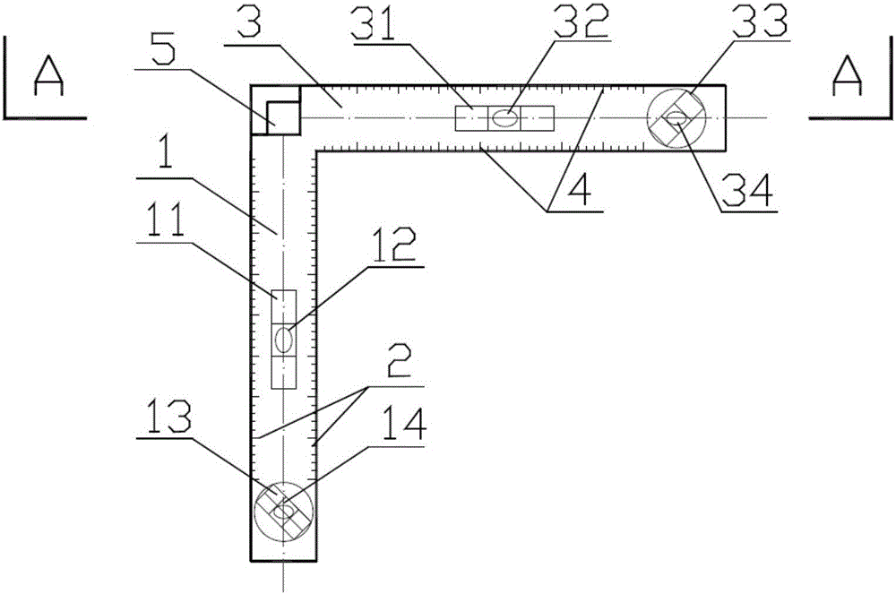 一种曝气管网水平铺设辅助装置的制造方法