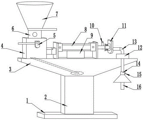 一种浓度检测型液体灌装机的制造方法与工艺