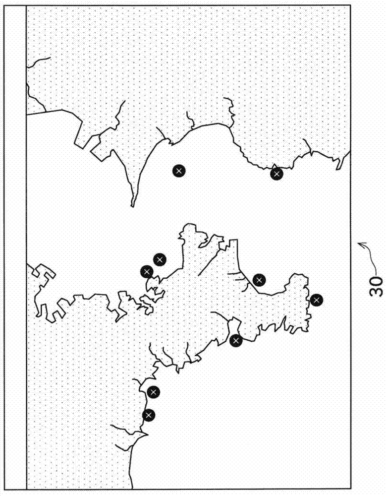 電子地圖顯示裝置以及關(guān)于電子地圖的信息的顯示方法與流程