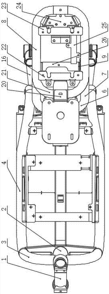 一種電動(dòng)車(chē)后座架結(jié)構(gòu)的制造方法與工藝