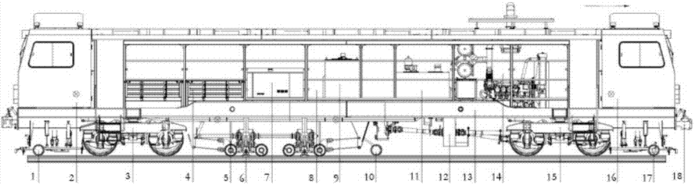 一種連續(xù)式線路道岔穩(wěn)定車的制造方法與工藝