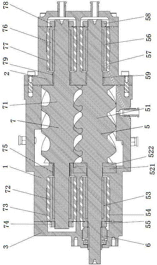 一種水潤滑雙螺桿空壓機的陽轉(zhuǎn)子間隙調(diào)整機構(gòu)的制造方法與工藝