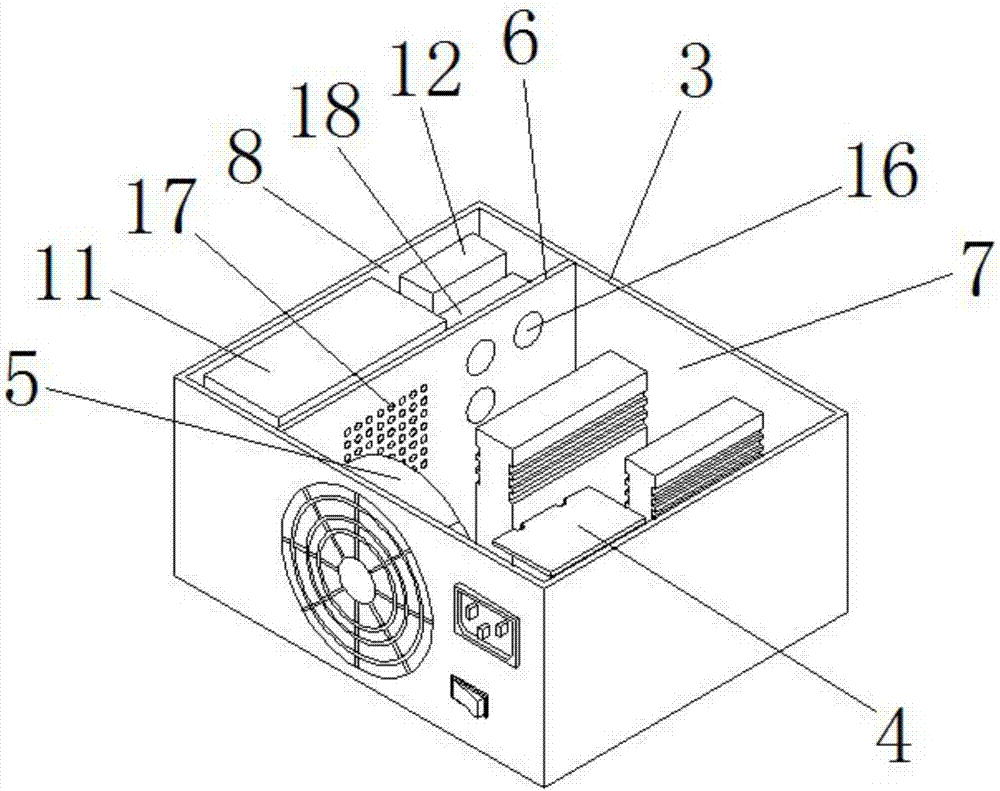 一種可蓄電的計(jì)算機(jī)電源的制造方法與工藝