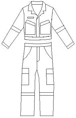 一種新型的可拆卸工作服的制造方法與工藝