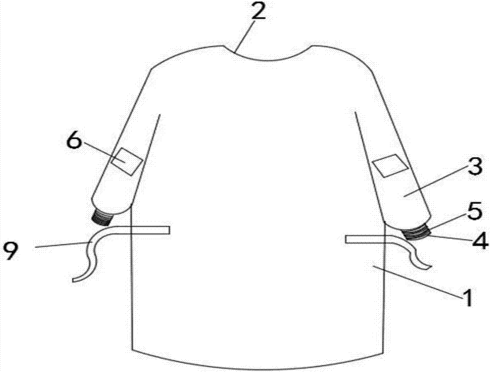 一種便于穿戴的長(zhǎng)效抗菌手術(shù)衣的制造方法與工藝