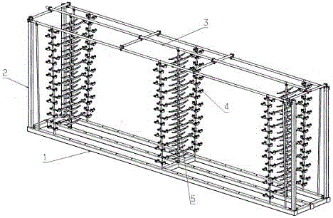 經(jīng)編機(jī)用高性能紗架組件的制造方法與工藝