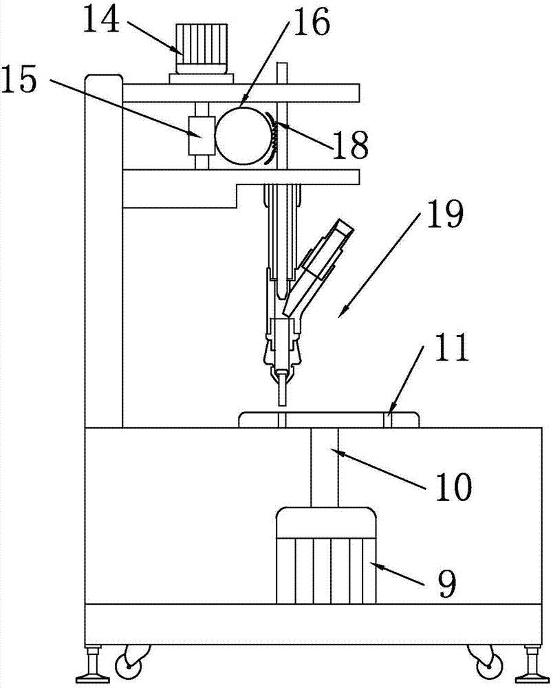 一種電機(jī)自動(dòng)打螺絲機(jī)的制造方法與工藝