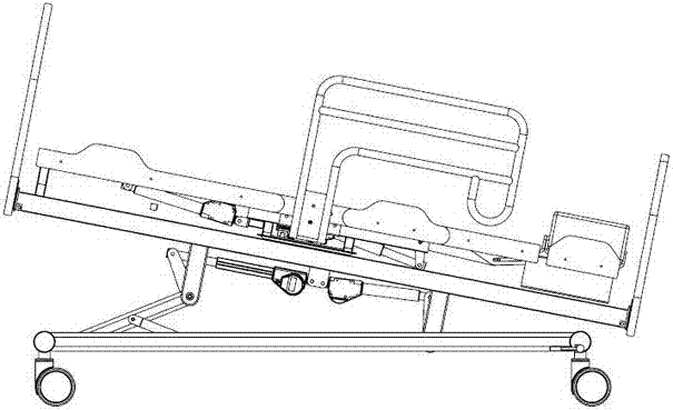 一种多功能护理床的制造方法与工艺