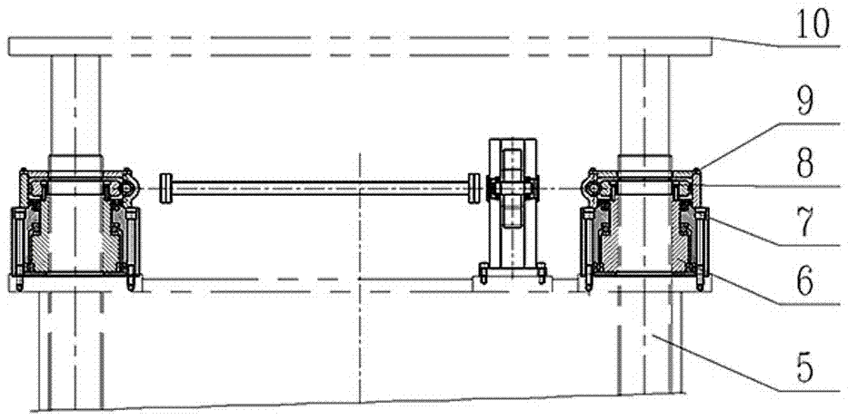 一种电机压轴液压机上梁移动装置的制造方法