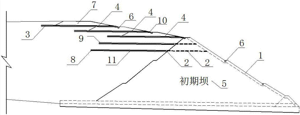 一種防止尾礦壩地震液化的排滲系統(tǒng)的制造方法與工藝