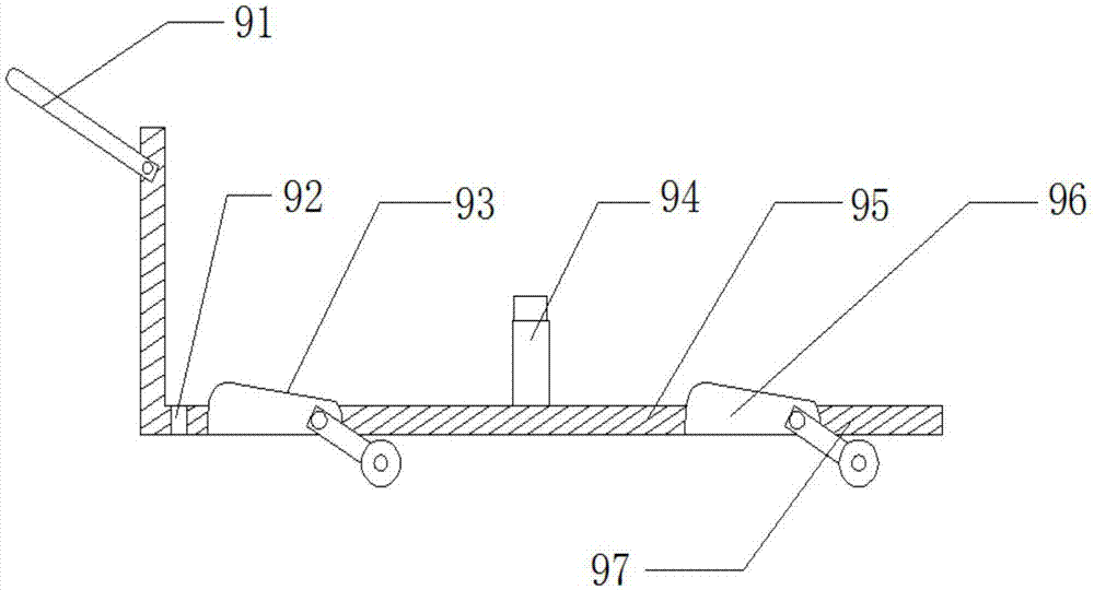 一种建筑智能化安装工程式组合篮球架的制造方法与工艺