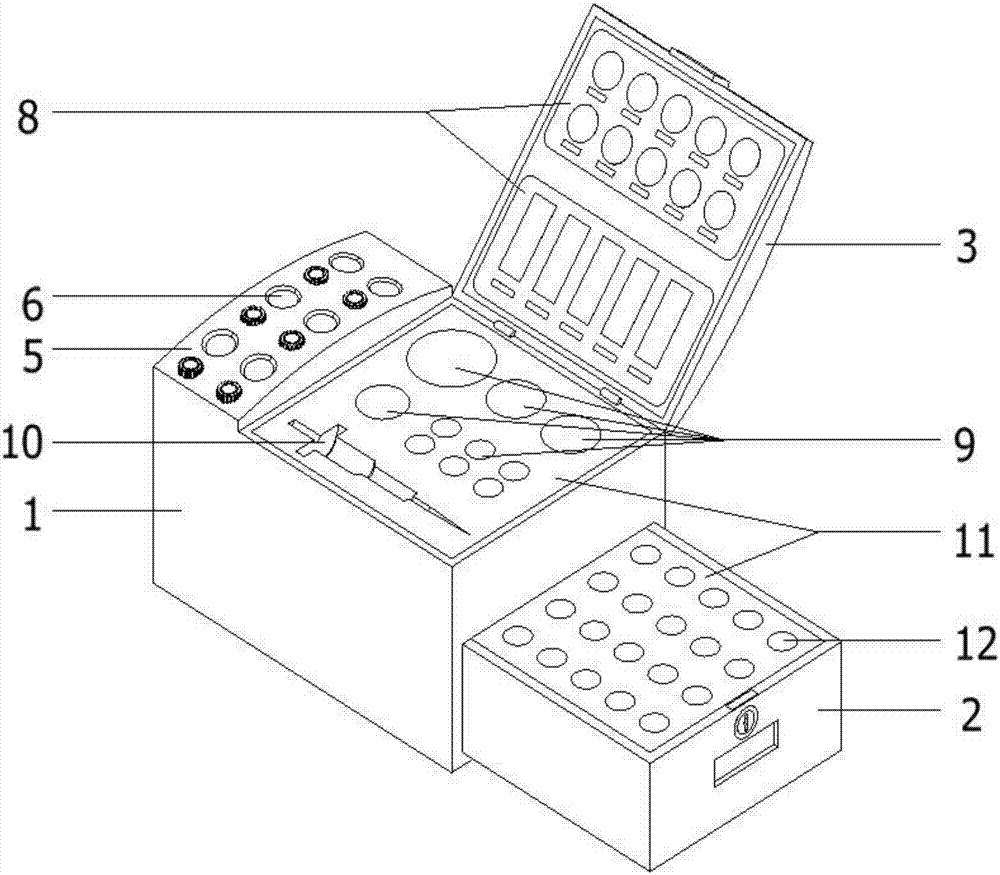 食品检测试剂承装盒的制造方法与工艺